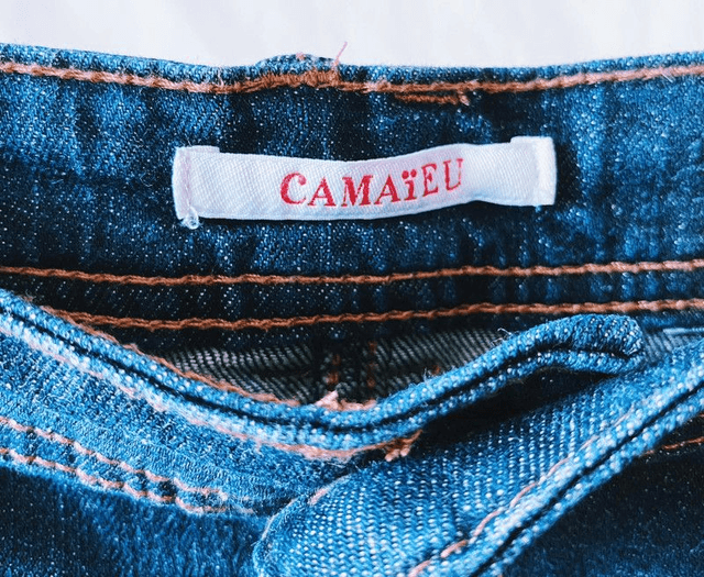 Jupe en jean CAMAÏEU - M 38