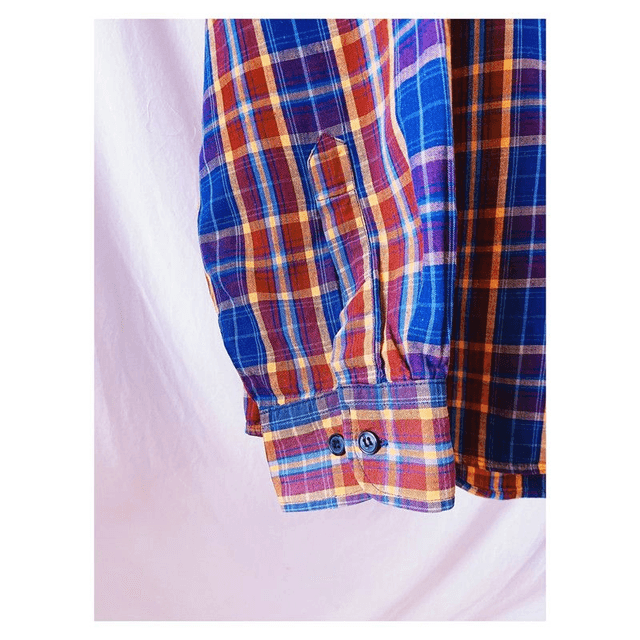Chemise à carreaux 100% coton - L