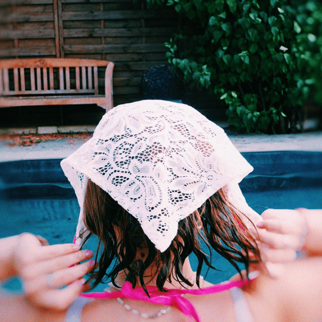 Bandana dentelle