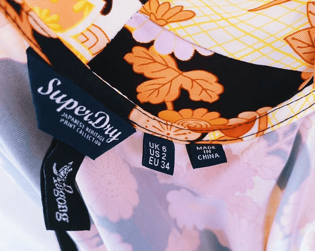 Robe dos nu SUPERDRY - XS