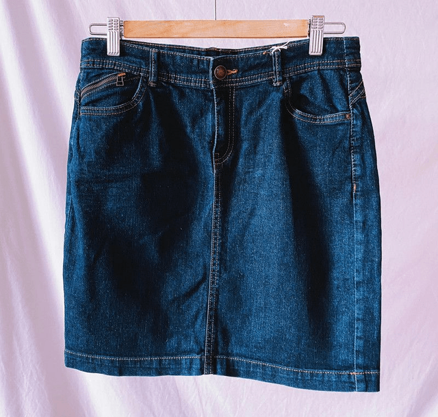 Jupe en jean CAMAÏEU - M 38