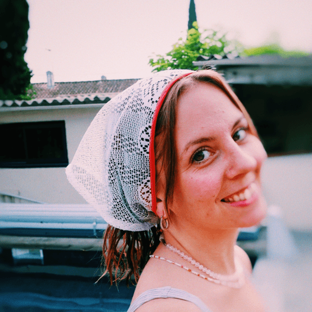 Bandana dentelle