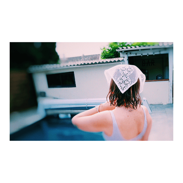 Bandana dentelle
