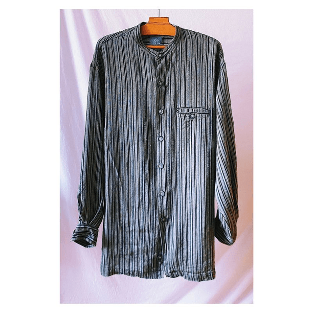 Chemise col mao - Kenzo vintage - XL