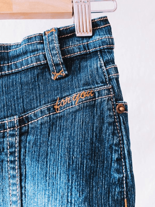 Jupe longue en jean JENNYFER VINTAGE 90's - M 38