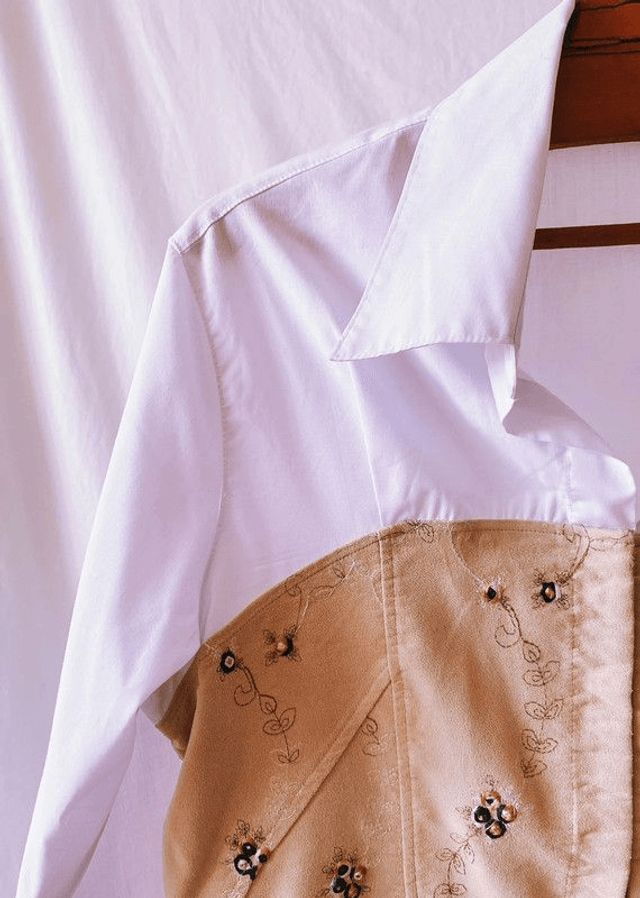 Chemisier vintage Canda C&A - T44