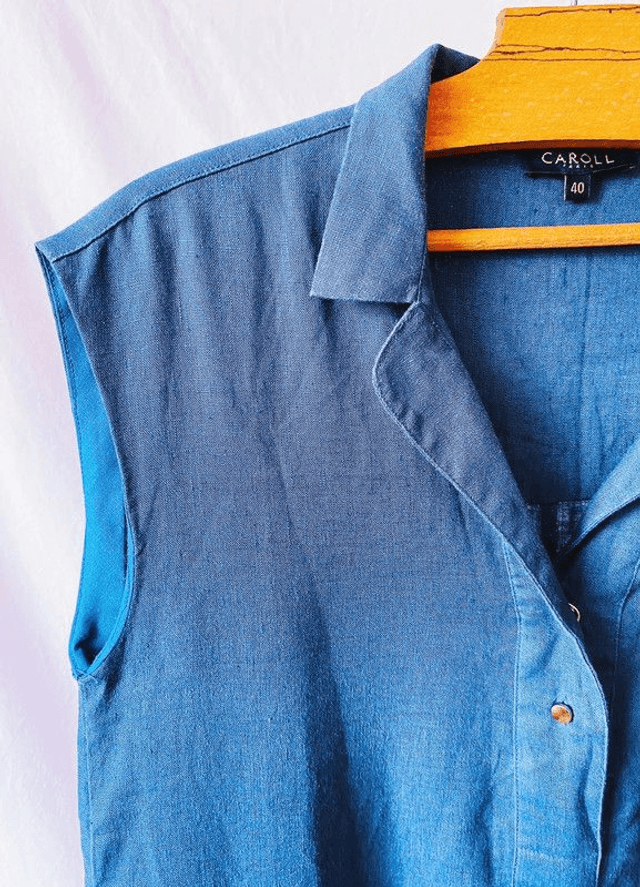 Robe en Lin CAROLL VINTAGE - XL 42