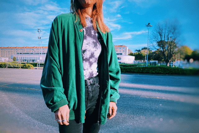 Veste bomber “BURTON“ vintage - Taille XL