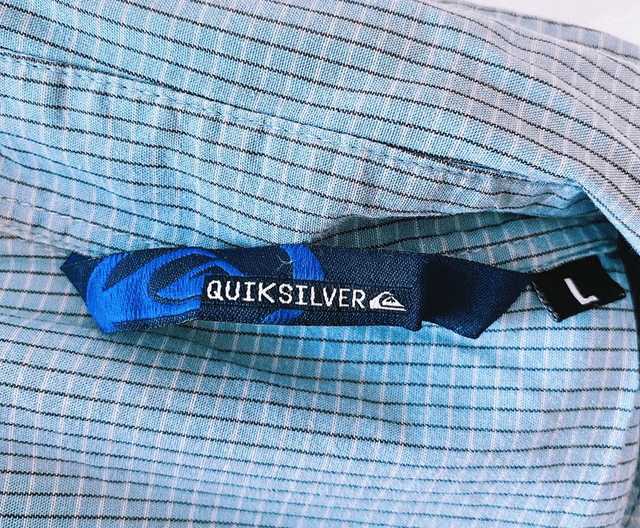 Chemise Quicksilver vintage - Made in Portugal - L